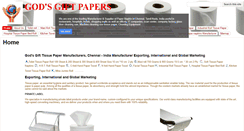 Desktop Screenshot of godsgiftpapers.com